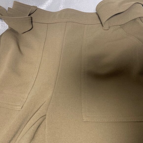 ONE BY CHAPTER ONE KHAKI DRESS PANTS WITH BELT XS - Picture 5 of 7